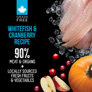 Freeze Dried Cat Food - SUBZERO - Whitefish & Cranberry Recipe