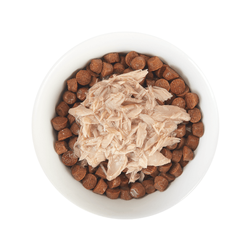 Wet Cat Food Topper - BORN CARNIVORE - Tuna in Broth