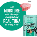Wet Cat Food Topper - BORN CARNIVORE - Tuna in Broth