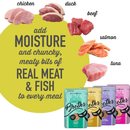 猫辅食配菜妙鲜包 - BROTHS - 缤纷装 - 1.3 盎司12包装