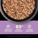 Canned Cat Food - Chunks in Broth - Chicken & Salmon Recipe - Kitten