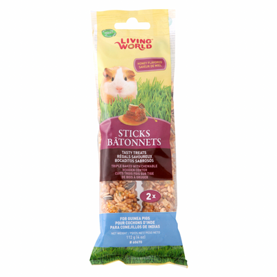 Guinea Pig Treat Sticks - Honey Flavored - 112 g - 2 pack