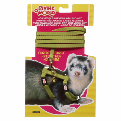 Adjustable Harness and Lead Set For Ferrets - 1.2 m (4 ft)