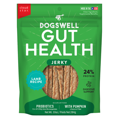 Jerky Dog Treat - GUT HEALTH - Lamb Recipe