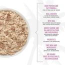 Nourriture pour chats en conserve - Bébé - Recette de foie de poulet, canard et canard pour les chatons - 2,4 oz