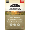 Dry Dog Food - Singles - Limited Ingredient Diet - Duck with Pear Recipe