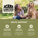 Dry Dog Food - Singles - Limited Ingredient Diet - Pork with Squash Recipe