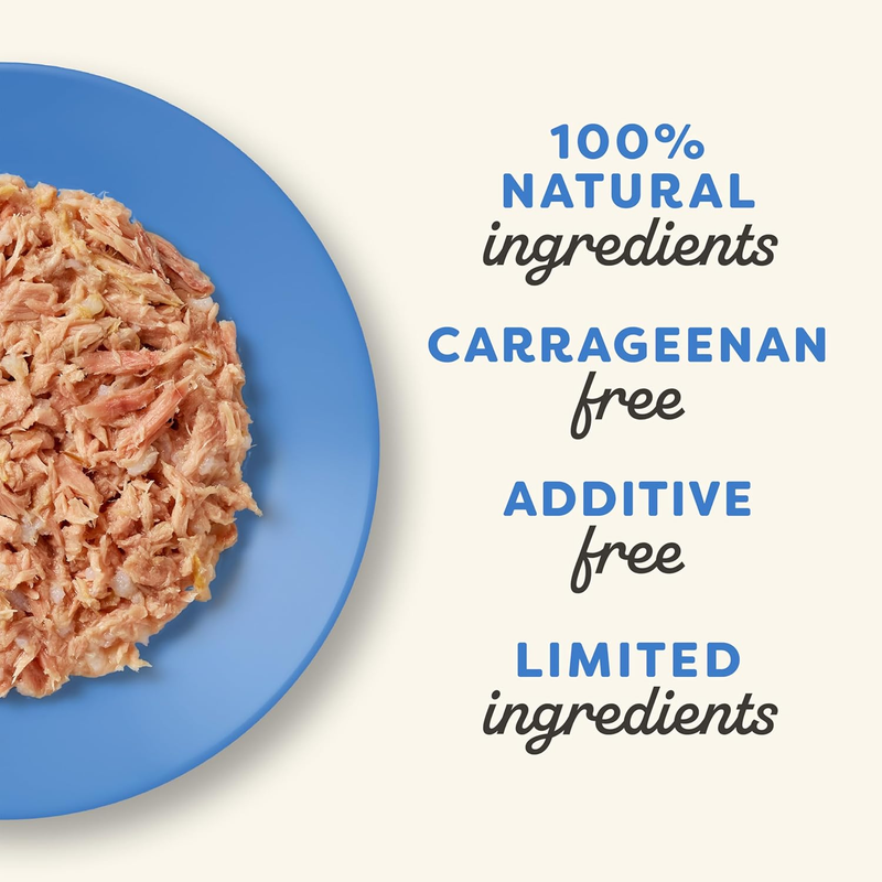 猫罐头零食 - 鱼肉什锦汤汁系列 - 2.47盎司12罐装