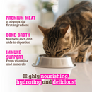 Canned Cat Food - Gravy - Minced Whole Sardines & Pumpkin