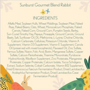 Rabbit Food & Treat in One - SUNBURST - Gourmet Blend