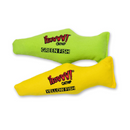 Catnip Cat Toy - 7" Yellow & Green Fish
