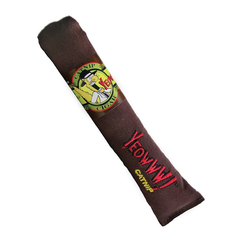 Catnip Cat Toy - Cigars - Classic Brown - 1 pc