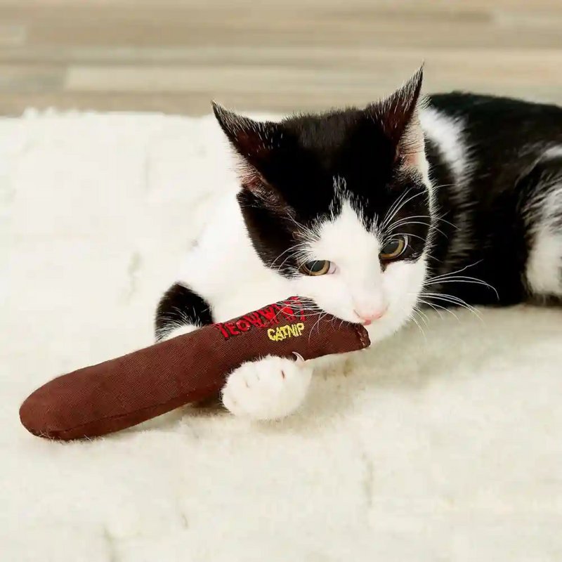 Catnip Cat Toy - Cigars - Classic Brown - 1 pc