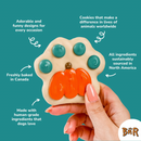 装饰狗狗饼干 - 南瓜眼镜款 | 秋季限定 - 散装1片装