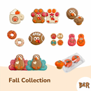 装饰狗狗饼干 - 南瓜眼镜款 | 秋季限定 - 散装1片装