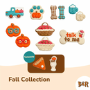 装饰狗狗饼干 - 南瓜眼镜款 | 秋季限定 - 散装1片装