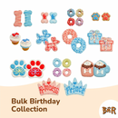 Decorated Dog Cookie, Un-Wrap The Fun | Birthday - 1 pc