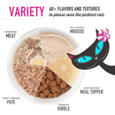 Canned Cat Food - BABY Mousse & Shreds - Chicken, Duck & Duck Liver Recipe - Kitten