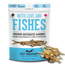 Dog & Cat Treat - With Love And Fishes - Premium Dehydrated Sardines