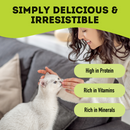 Dog & Cat Treat - Paw Lickin' Good - Premium Dehydrated Protein Chicken Breast