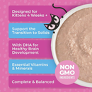 Wet Cat Food - BABY MOUSSE - Chicken, Duck & Duck Liver in Broth - Kitten