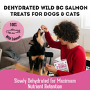 Dog & Cat Treat - Wild Thing - Premium Dehydrated Wild Salmon