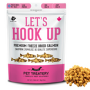 Dog & Cat Treat - Let's Hook Up - Premium Freeze Dried Salmon - 50 g