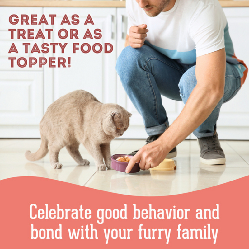 Dog & Cat Treat - Best Treat in the Tunaverse - Premium Freeze Dried Tuna Flakes