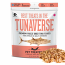 Dog & Cat Treat - Best Treat in the Tunaverse - Premium Freeze Dried Tuna Flakes
