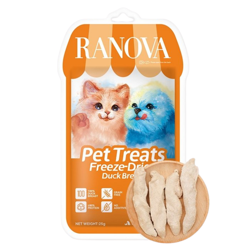 Plat latéral Traine de chat - Gravy - Flocs de thon grillé sans céréales avec crevettes - 60 g