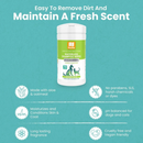 Waterless Shampoo Wipes with Aloe & Oatmeal for Dogs & Cats - Cucumber Melon - 70 wipes