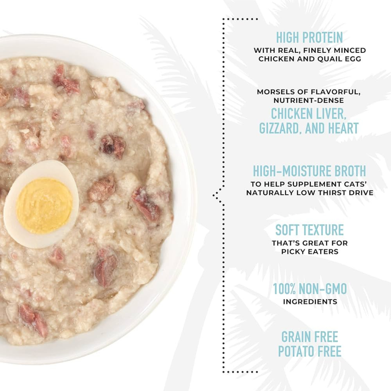 Canned Cat Food - AFTER DARK PATE+, Chicken & Quail Egg Recipe