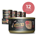 Nourriture pour chats en conserve - Après le pâté noir +, le poulet et le bœuf