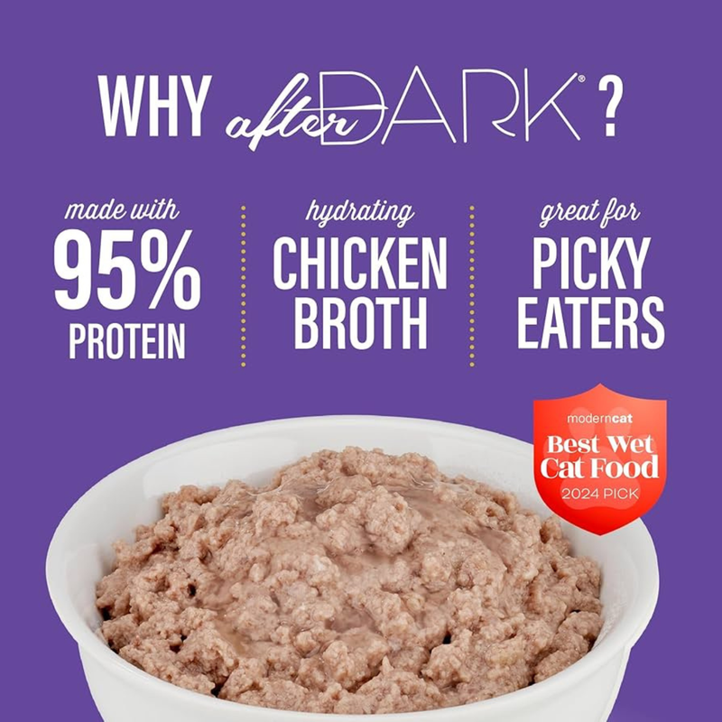 Canned Cat Food - AFTER DARK SOFT PATÉ - Variety Pack
