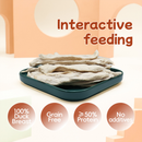 Plat latéral Traine de chat - Gravy - Flocs de thon grillé sans céréales avec crevettes - 60 g