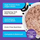 Canned Cat Food - AFTER DARK SOFT PATÉ - Chicken, Chicken Liver & Quail Recipe