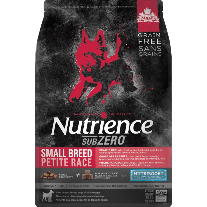 *(Best By 2024-12-26)* Dry Dog Food - SUBZERO - Prairie Red - Small Breed - 5 kg