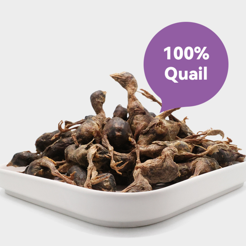 Freeze Dried Cat Treat - Whole Quail
