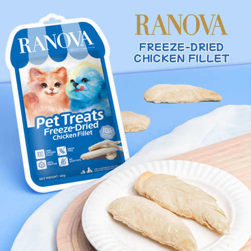 Freeze Dried Dog & Cat Treat - Chicken Breast Fillet