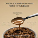 Dry Cat Food - Good Gravy - Chicken Kibble Coated in Bone Broth - Adult