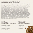 Nourriture chat sec - Four Star - Recette de saumon à la veg