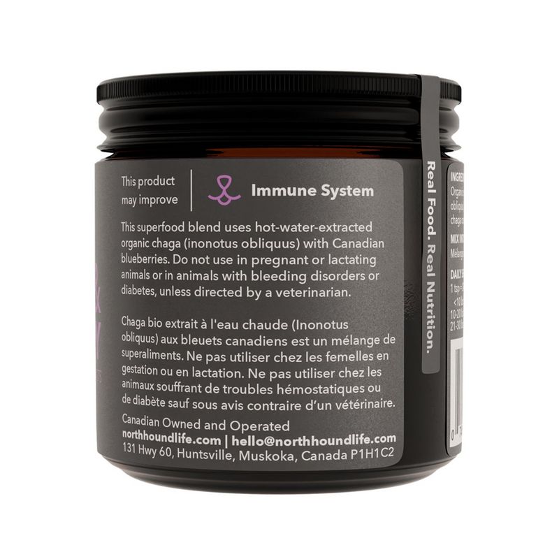 天然保健品 - 桦褐孔菌蓝莓配方 - 30克