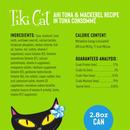 Canned Cat Food - Papeekeo LUAU - Ahi Tuna & Mackerel Recipe in Tuna Consommé