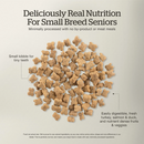 Dry Dog Food - Grain Free Turkey, Salmon & Duck - Senior Small Breed