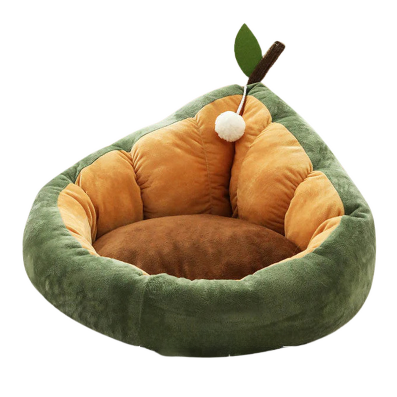 Fantasy Velvet All Seasons Pet Bed - Avocado