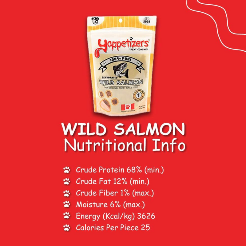 Dehydrated Dog Treat - Wild Salmon - 85 g