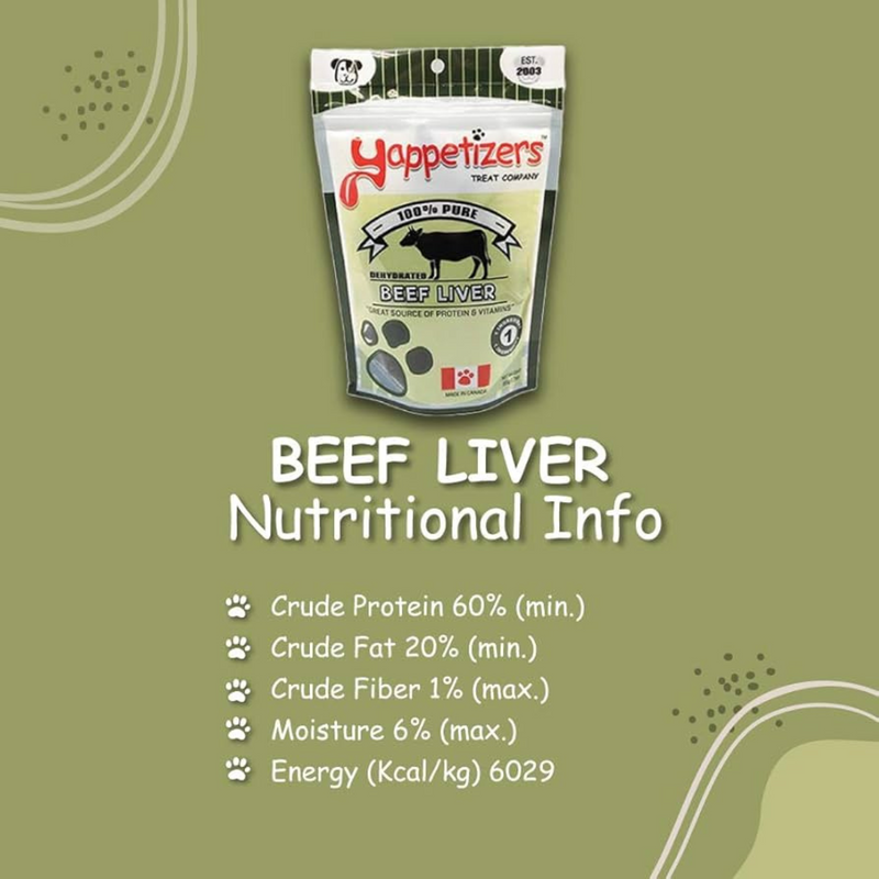 Dehydrated Dog Treat - Beef Liver - 85 g