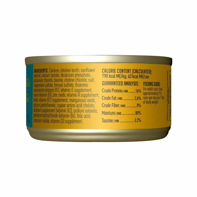 Canned Cat Food - Puka Puka LUAU - Succulent Chicken Recipe in Chicken Consommé