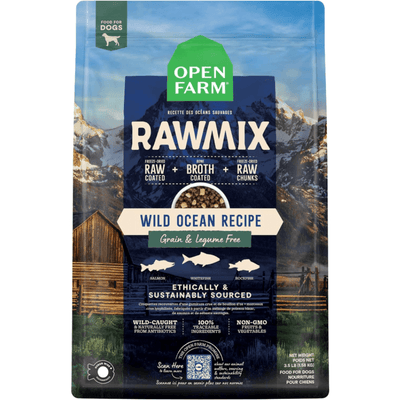 *(Best By 2025-04-08)* Dry Dog Food - RAWMIX - Wild Ocean Recipe (Grain & Legume Free) - 3.5 lb