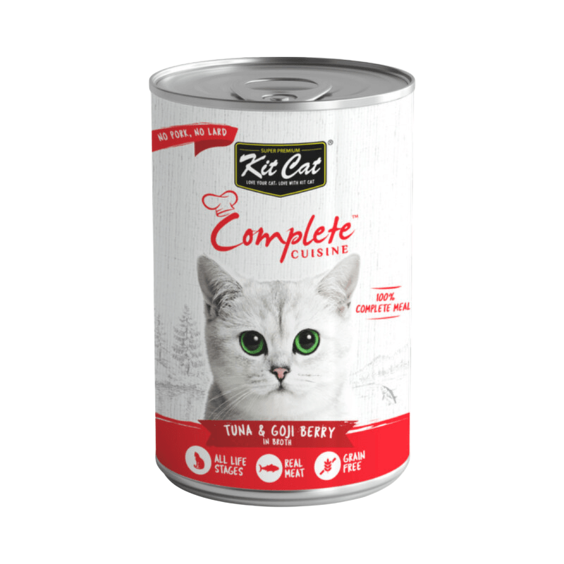 *(Best By 2025-04-27)* Canned Cat Food - Complete CUISINE - Tuna & Goji Berry In Broth - 150 g